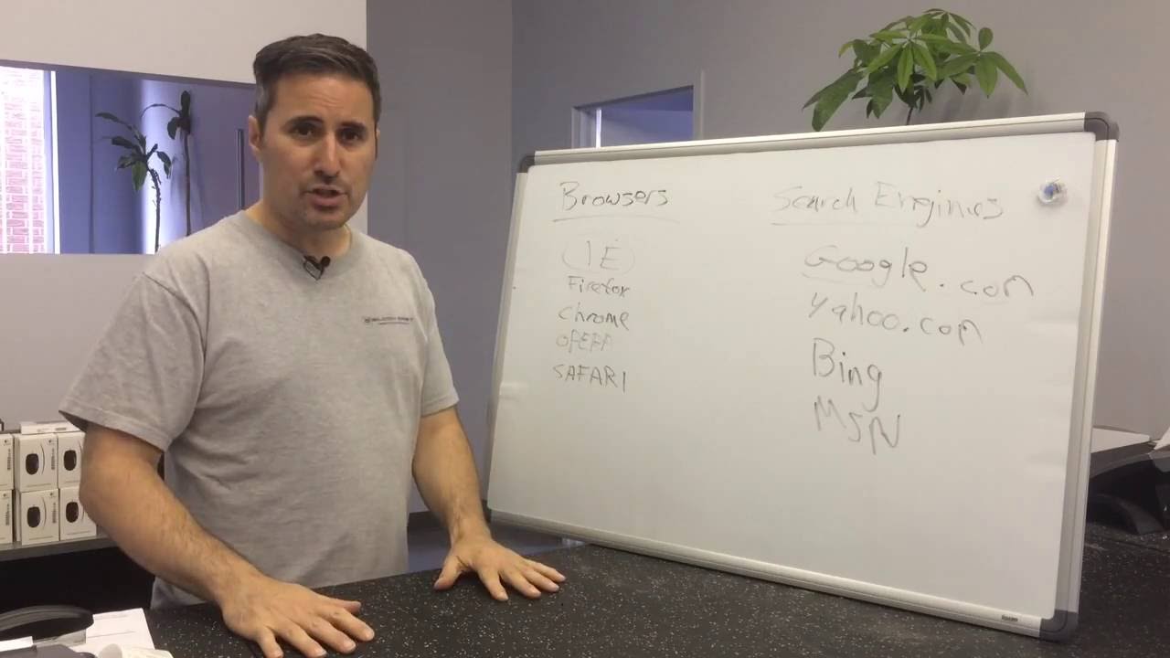 Difference between Browser vs Search Engine - Basic Computer lesson