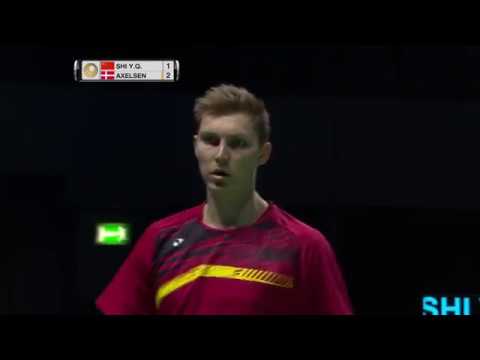 Dubai World Superseries Finals 2017 | Badminton Day 2 M2-MS | Shi Yuqi vs Viktor Axelsen