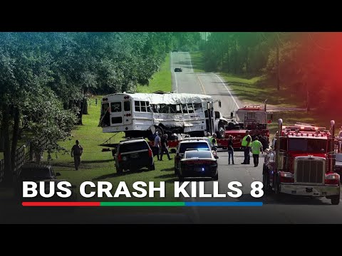 Florida bus crash kills eight, driver involved gets DUI arrest ABS-CBN News
