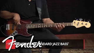 American Standard Jazz Bass Demo | Fender