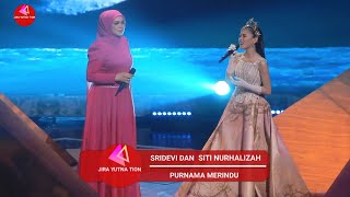 Download lagu PURNAMA MERINDU - SITI NURHALIZA DAN SRIDEVI - DI KONSER KEMENANGAN mp3