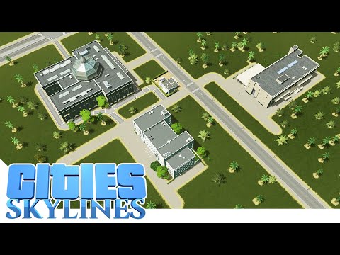 Berufschule aus dem Campus DLC! - Cities Skyline - 08 - NEW Atlantis