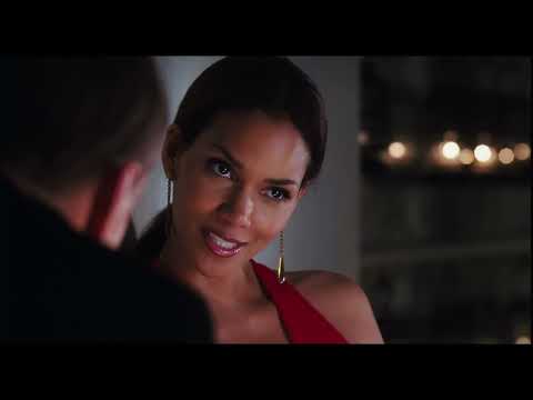 Perfect Stranger (2007) official trailer frame with Halle Berry and Bruce Willis; neon-lit thriller tone that hints at a sleek, digital-age soundtrack