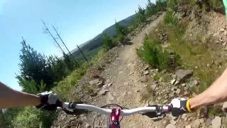 preview picture of video 'Afan Forest MTB | Whites Level - Black Run July 2012'