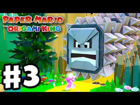 Picnic Road and Overlook Mountain! - Paper Mario: The Origami King - Gameplay Walkthrough Part 3