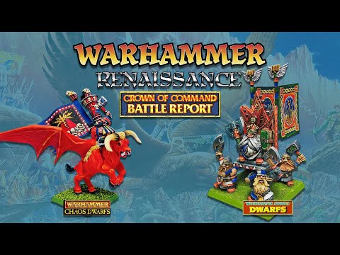 Warhammer Battle Report with Dwarfs and Chaos Dwarfs