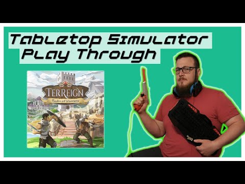 Who will rule the realm? | TerReign: Realm of Warriors | Tabletop Simulator Play Through