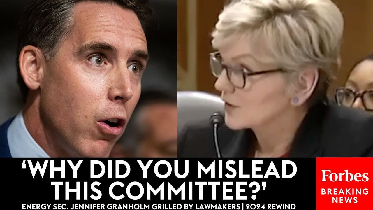 'Wait, Wait, Wait, No—That's Not True!': Lawmakers Mercilessly Grill Jennifer Granholm | 2024 Rewind