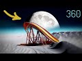 Roller Coaster but it's on the MOON in 360° 🌛 (1 Minute Timer)