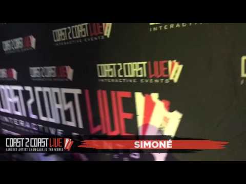 Simoné (@theartofsimone) Performs at Coast 2 Coast LIVE | Bay Area Edition 7/9/17 - 1st Place