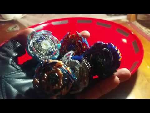 THE BIG FIVE! EPIC BEYBLADE BURST LIFE SIZED STADIUM BATTLE!