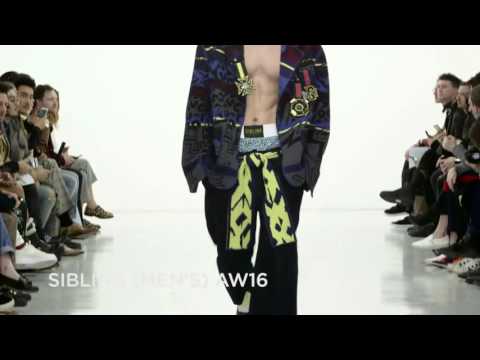 Sibling Fall/Winter 2016-2017 at London Collections: Men