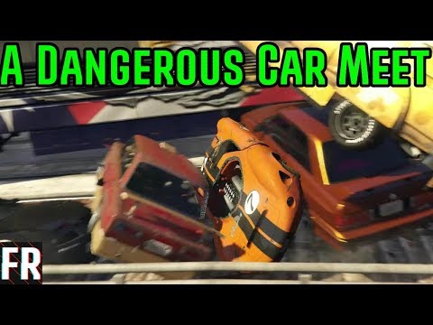 Gta 5 Shenanigans - A Dangerous Car Meet