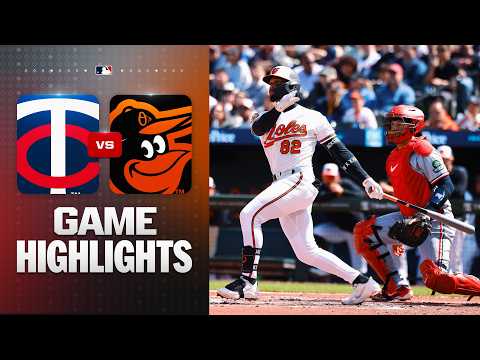 볼티모어 VS 미네소타 MLB 하이라이트