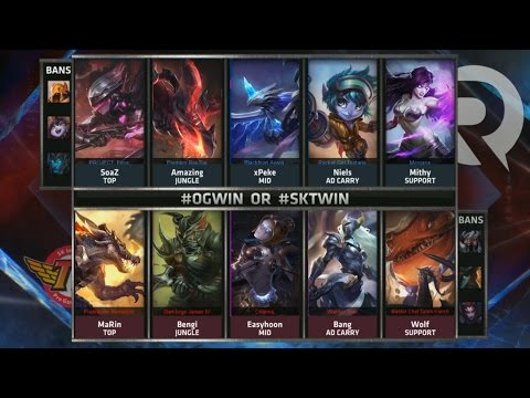 OG vs SKT Highlights - ORIGEN vs SK TELECOM T1 Game 2 - S5 WORLDS 2015 KNOCKOUT STAGE - SEMIFINALS