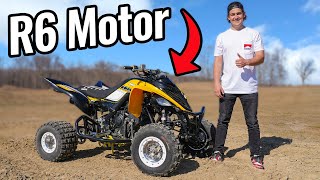 Crotch Rocket Motor Swapped Quad