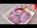 Blueberry Ice Cream Without Ice Cream Machine Only 3 Ingredients Easy And Yummy