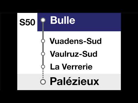 annonces tpf • S50 • Bulle – Châtel-St-Denis – Palézieux
