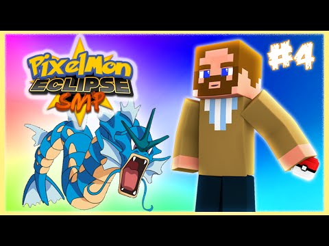 Minecraft: Pixelmon Eclipse SMP - Ep. 4  "GYARADOS!" (Pixelmon 1.8 Survival)