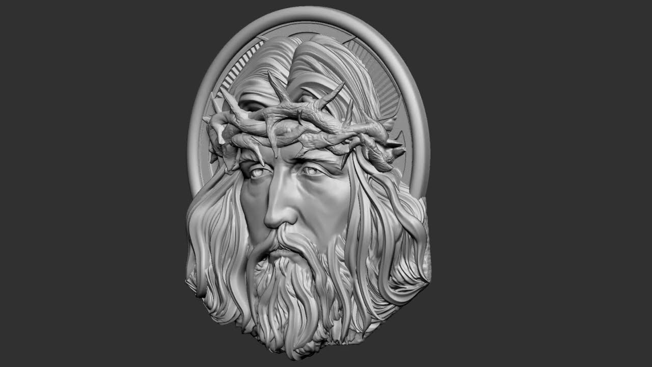 Jesus Relief 08 3D Print Model