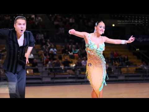 Honor dance Chacha   Roman Gerbey Vera Bondareva, Marseille Open 2014 LAT
