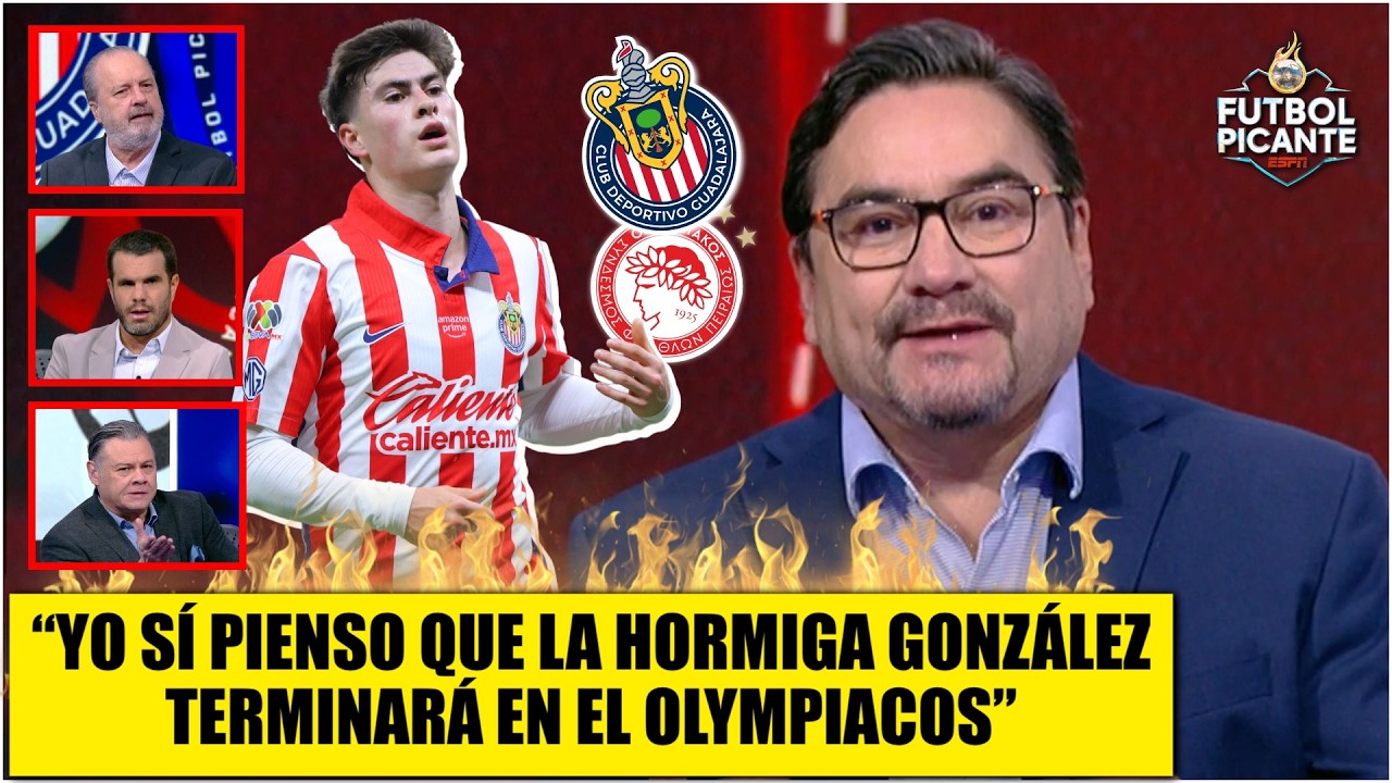 Pietra convencido: HORMIGA GONZÁLEZ llegará al OLYMPIACOS ¿CHIVAS pone obstáculos? | Futbol Picante