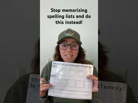 The easiest and most effective way to teach spelling!