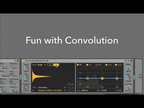 Fun with Convolution