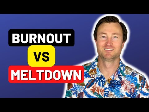 Autistic Meltdown vs Autistic Burnout - The Different Causes & Strategies