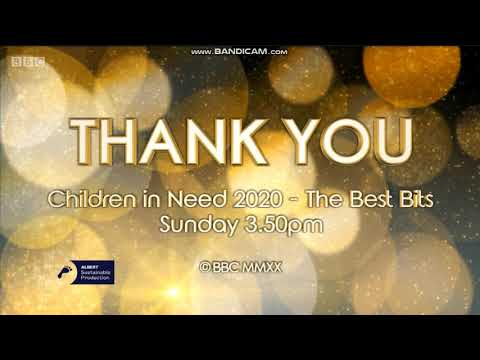 BBC's Children in Need 2020 Closing (REUPLOAD)
