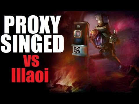 Singed vs Illaoi - No Masteries, No Problem