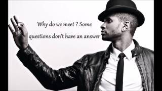 Usher ft. Chris Brown - All Falls Down (Lyric Video)