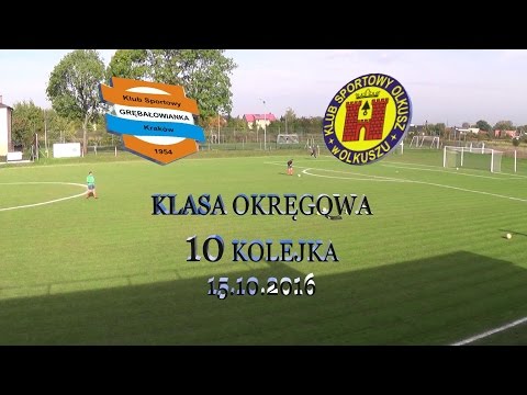 Grębałowianka Kraków - KS Olkusz 0-2 15.10.2016