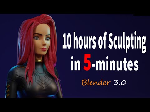 Character Sculpting Workflow with Blender 3.0