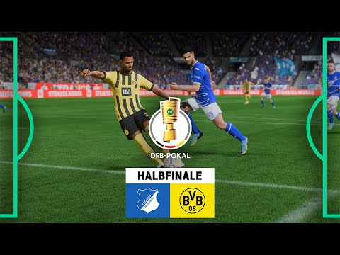 FIFA 23: TSG 1899 HOFFENHEIM vs. BORUSSIA DORTMUND | HALBFINALE | DFB-POKAL 🏆