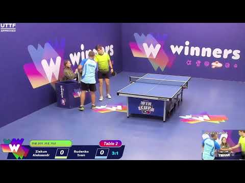 WINners CUP table 2  01.11 Ziakun Aleksandr -  Rudenko Ivan 13:45