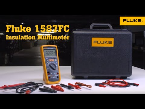 The high-performance 2-in-1 insulation DMM: Fluke 1587 FC Insulation Multimeter