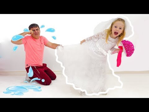 Stacy decidió casarse y ponerse un vestido