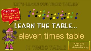 Kidzone - Learn The Table - Eleven Times Table