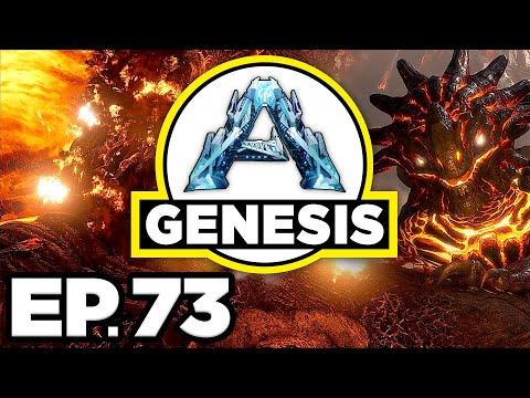 🌋 MAGMA MEDLEY MELEE MISSION, BASILISK TAME!!! - ARK: Genesis Ep.73 (Modded Gameplay / Let's Play)