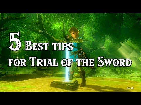[Zelda Breath of the Wild DLC] My 5 Best Tips for Trial of the Sword (MOSTLY SPOILER FREE)