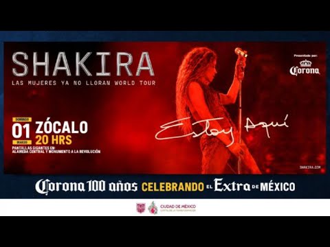 Shakira - Las Mujeres ya no lloran World Tour PARAGUAY 🇵🇾 28/11/25 #Shakira #Tour #Paraguay