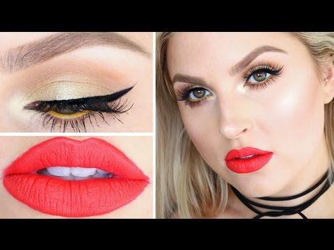 Chit Chat Get Ready With Me ♡ Fun Colorful Summer Makeup!