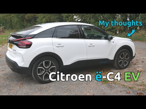 2021 Citroen e-C4 Prime Plus EV review. My initial thoughts after 3 weeks.