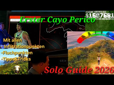 GTA V Solo Money Guide der erste Cayo Perico - Kostaka / PS5 2026