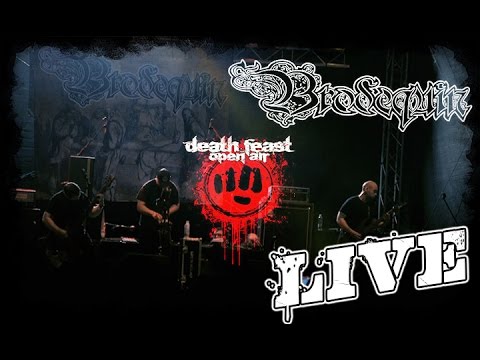 Brodequin LIVE @ Death Feast Open Air 2016 - Dani Zed - Liturgy Unmatched Brutality