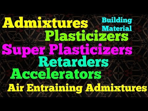 What is a concrete admixture