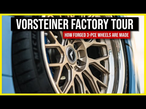 Perfection Reimagined: The Artistry Behind Vorsteiner 3-Piece Wheels