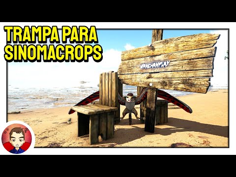 Trampa para Tamear Sinomacrops | ARK LOST ISLAND