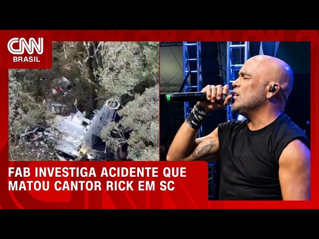 FAB investiga acidente de helicóptero que matou cantor Rick em SC | CNN NOVO DIA